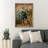 Man With Bicycle Near Mountain - And I Think To Myself What A Wonderful World - 1 Piece Rectangle Graphic Art Print On Wrapped Canvas-629807473