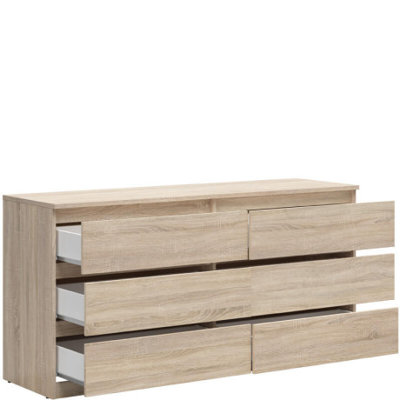 99 cm W Chest of 6 Drawers