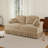 Mid Century Oversized Large Two Seater Sofa-440691390-455574619