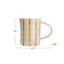 32 Oz. Stoneware Pitcher With Checkered Pattern