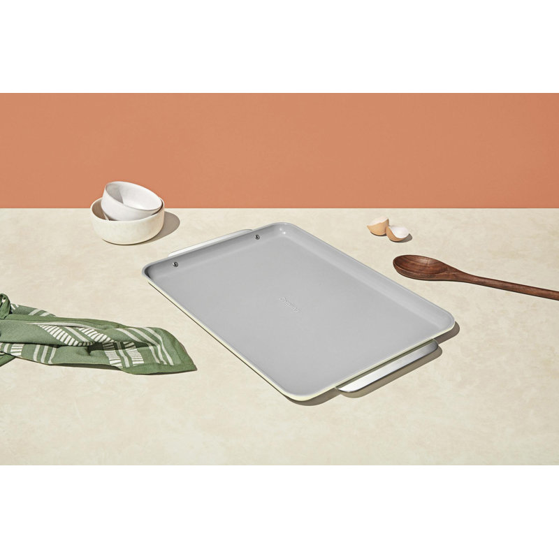 Caraway Nonstick Ceramic Baking Sheet Duo, Cream