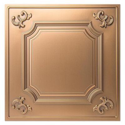 24'' L x 24'' W Smooth PVC Drop-In Ceiling Tile