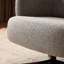 Fauteuil pivotant Cuddle-Style, convenant aux balcons, aux bureaux et aux salons, gris-120865313
