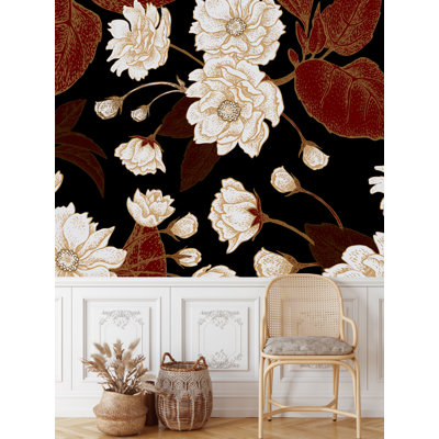 Murale fleurs