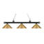 Luminaire suspendu linéaire à 3 lumières pour table de billard Chevelle-71747803-71747804-71747806
