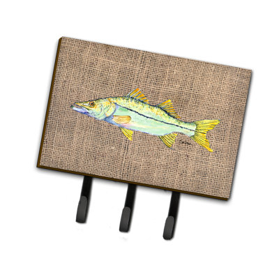 Porte-laisse et crochet à clé snook fish