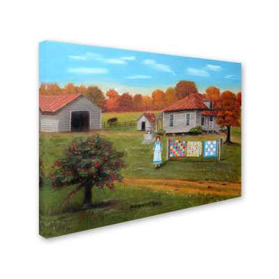 «Dugazon Grandmas Quilts 2», reproduction sur toile tendue