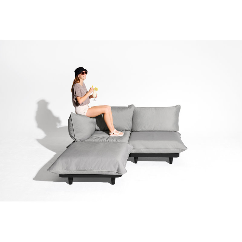 Fatboy® Paletti Corner Seat - Royal Brulee, Royal Wolf Gray
