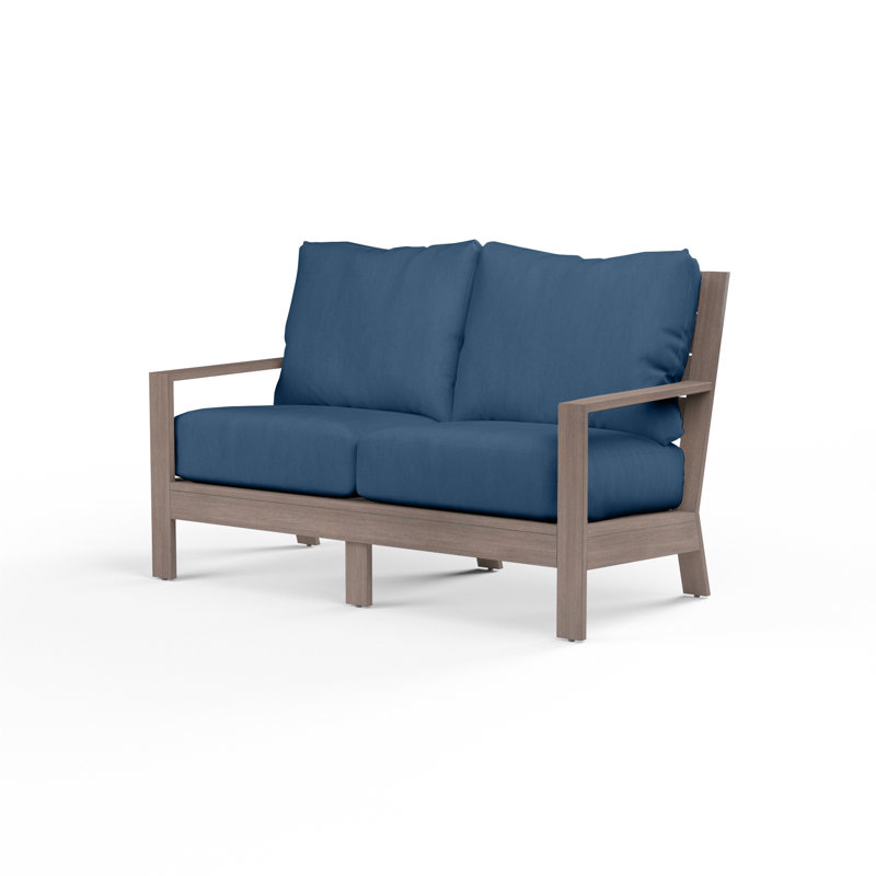 Laguna Outdoor 2 - Seat Loveseat, Echo Midnight Sunbrella®