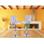 Tabouret de bar pivotant en velours Avryn-225315677-186869117