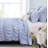 Greenland Home Fashions Helena Ruffle Blue 3-Piece King Size Quilt Set 105x95 + 20x36 (2)-894790861