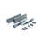 TUHOME  20" SOFT CLOSE SIDE MOUNT DRAWER SLIDE (SET OF 6)