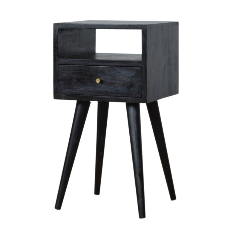 30cm W Solid Wood Bedside Table