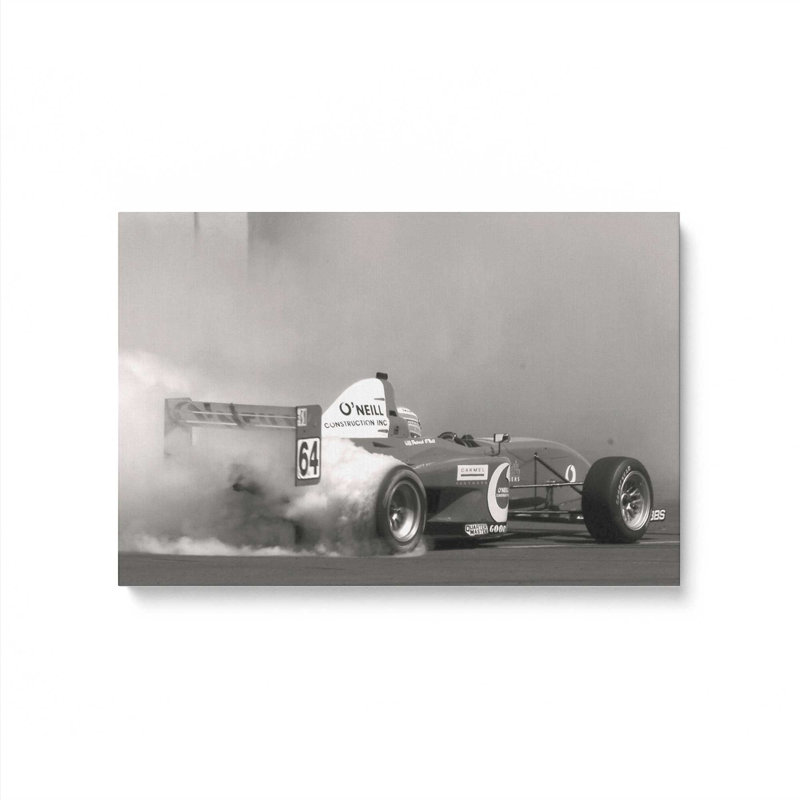 Braintree - Burnout Thunder, impression sur toile tendue, H 12 po x l 18 po, Toile tendue