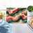 Glass Marble Patterned Serving and Cutting Board for Modern Kitchen Aesthetics and Functionality-114446766