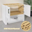 Base de meuble-lavabo simple en bois massif de 36 pouces seulement-92659274