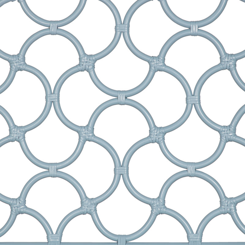 Mar Collection Headboard, Pool Blue, Queen