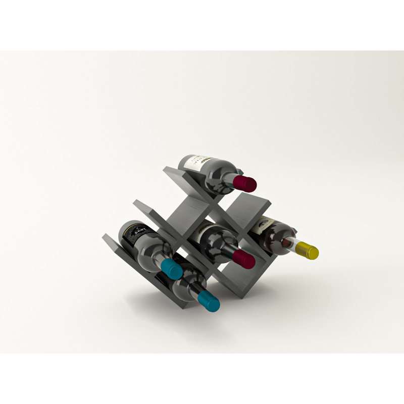 Tabletop Wine Bottle Rack in Black