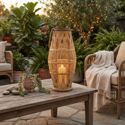 20.5'' H Wood Lantern