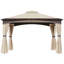 Pavillon de jardin avec moustiquaire et moustiquaire Outsunny