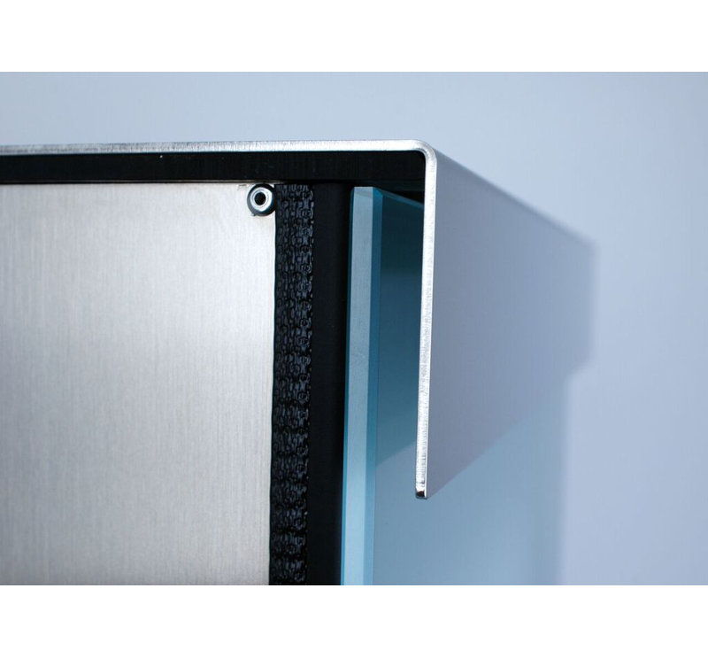 Gaige Post/Wall Mounted Letter Box, 43.5 cm H x 36 cm W x 12.5 cm D
