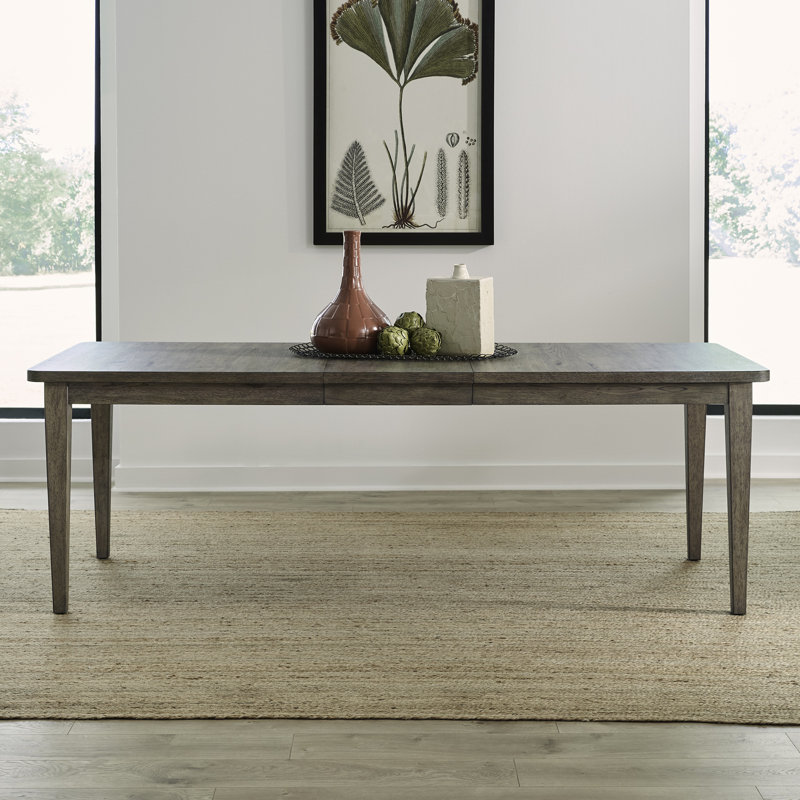 Houserville 6 Person Rectangular Dining Table Set