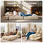 Fauteuil rabattable sans assemblage requis Rita-114246823
