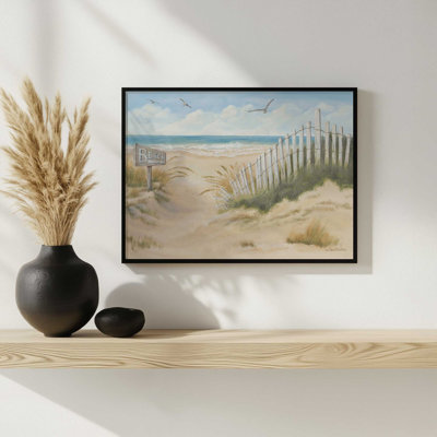 «To the Beach» par Pam Britton, reproduction d'art