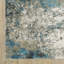 Tapis abstrait bleu / gris / beige-1984129469