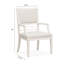 Table de salle à manger extensible ronde 54 "avec 2 chaises d'appoint et 2 chaises-1662478509