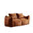 Fausse fourrure brune