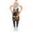 No Pattern Bib Apron