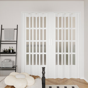 See Through PVC/Vinyl Accordion Door