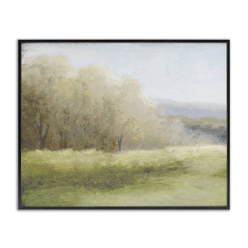 Giclée encadrée dans un endroit familier, design par Michael Marcon, H 16 po x l 20 po, Giclée encadrée noir minuit