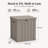 Water Resistant Resin Lockable Deck Box