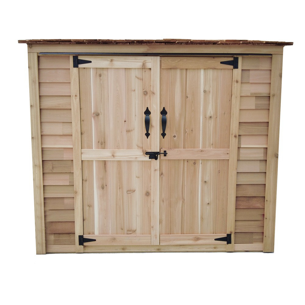 Outdoor Living Today Grand Garden Chalet Shed X With Cedar Roof Wayfair