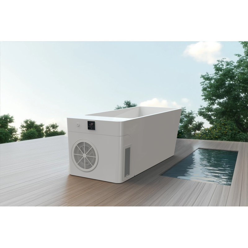 76.8" x 31.5" Acrylic Cold Plunge Recovery Tub with Integrated Chiller, Filter, and Touch Controller