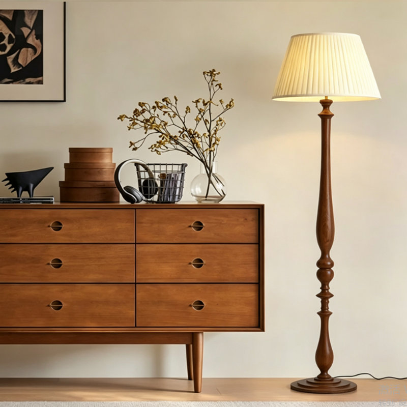 Lampadaires américains rétro pour le salon et la chambre à coucher