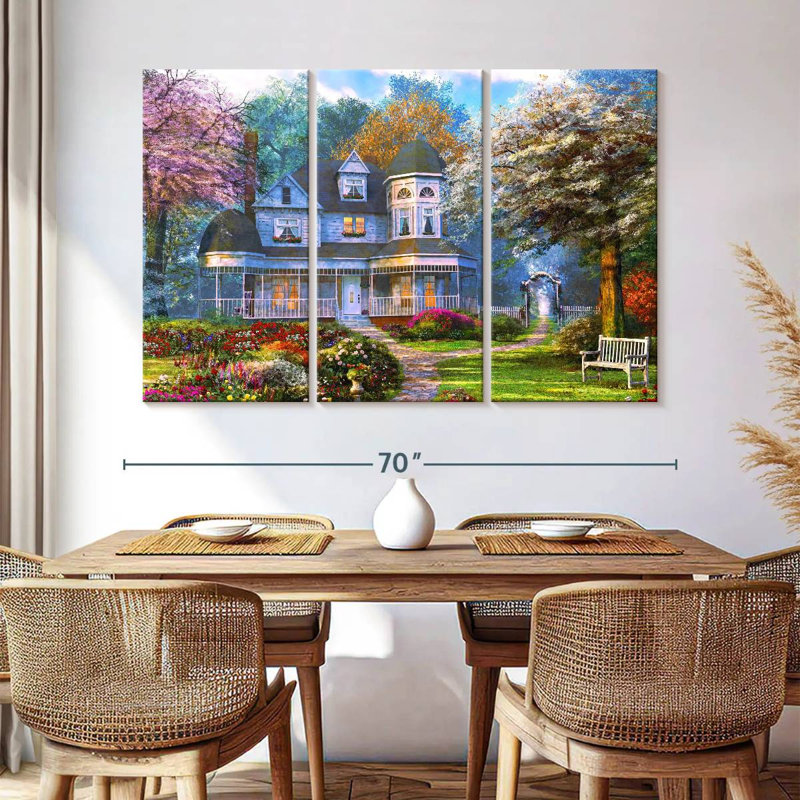 Lilie Victorian Home, H 42 po x l 65 po