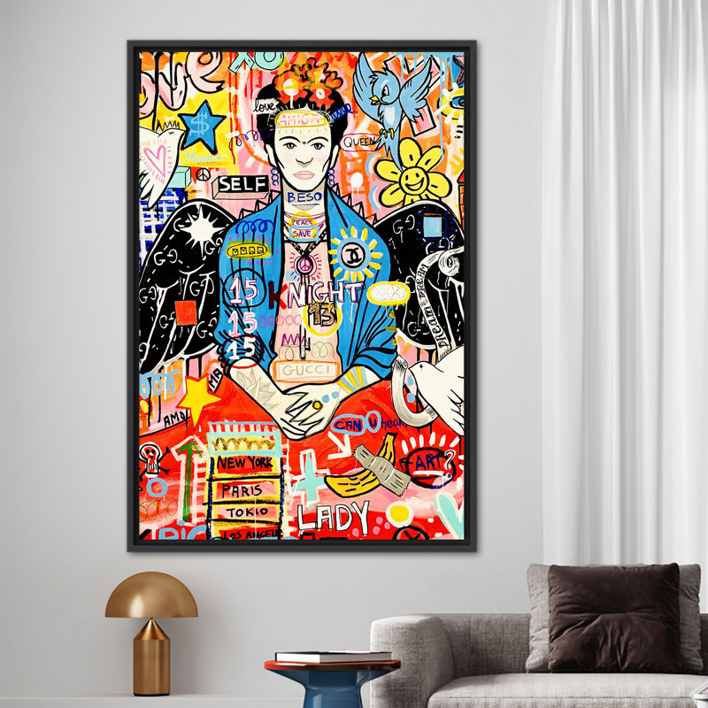 Print on Canvas, Framed Print without Mat, 30 cm H x 20 cm W, Black