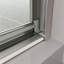 56 - 60" X 70" Bypass Shower Door, 1/4" Tempered Glass, With Handle And Sliding Function Door 70", Polished Finish, Stable Explode Protection-123108725