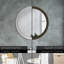 Huldar Glass Flat Wall Mirror-168846339