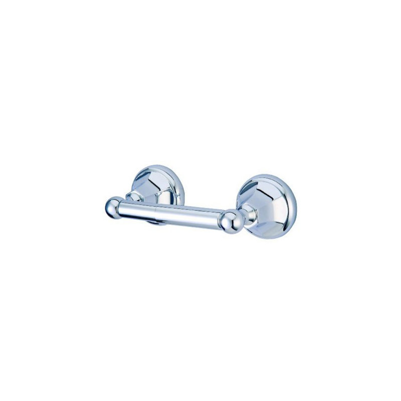 Metropolitan Wall Mounted New York Toilet Paper Holder, Polished Chrome