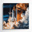 Art mural sur toile gris-70012748