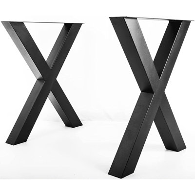 28"H x 24"W Steel Table Leg