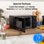 Abode 44.6cm 20m³ L 700W - Watt Countertop Microwave