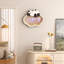Horloge murale Panda, jolie décoration murale silencieuse, décoration murale créative pour chambre d'enfant, décoration de chambre d'enfant