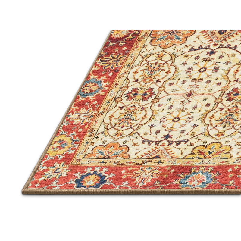 Abstract Indoor Rug, Rectangle 2' x 4'