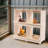 4 Compartment Wooden Nesting Boxes For Chickens