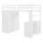 Loft Bed With Drawers, Desk And Wardrobe-1223500682-1223500683
